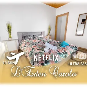  Apartment L'eden Carolo - Netflix, Wi-fi, 10min Aeroport, Parking Gratuit Belgium